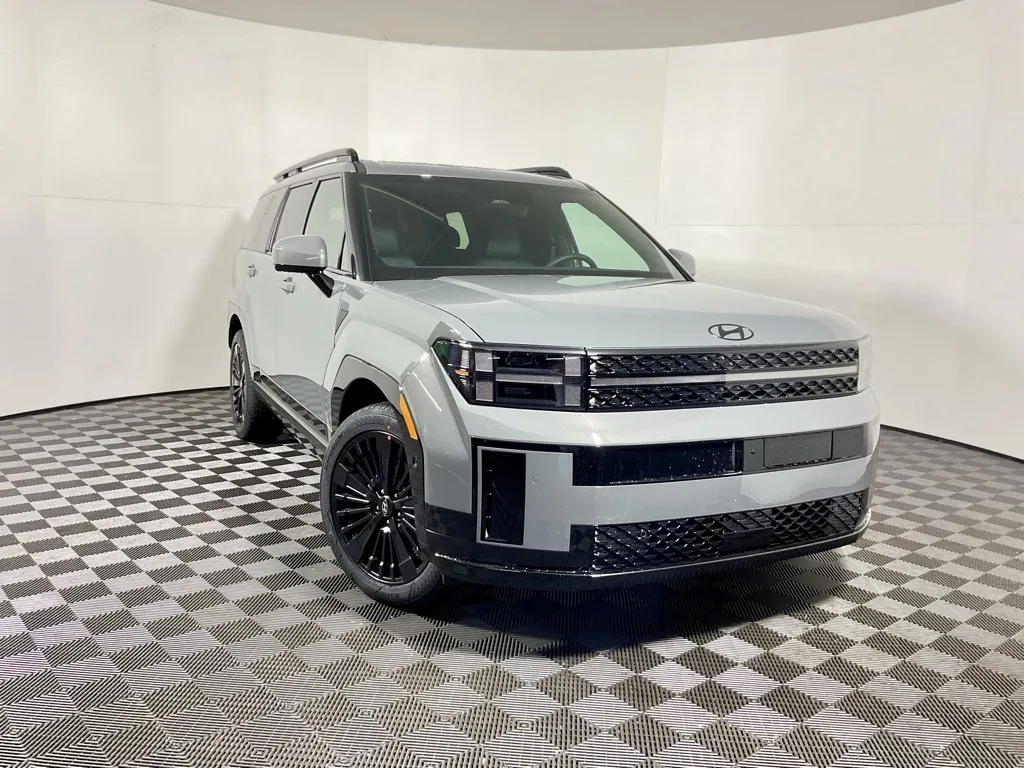 Gray 2026 Hyundai Santa Fe Hybrid Calligraphy for sale in Athens, OH