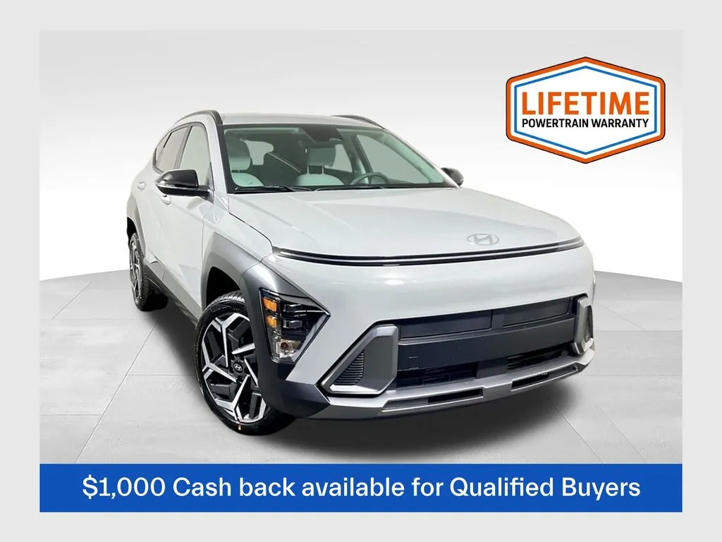 Gray 2026 Hyundai Kona SEL Premium for sale in Athens, OH