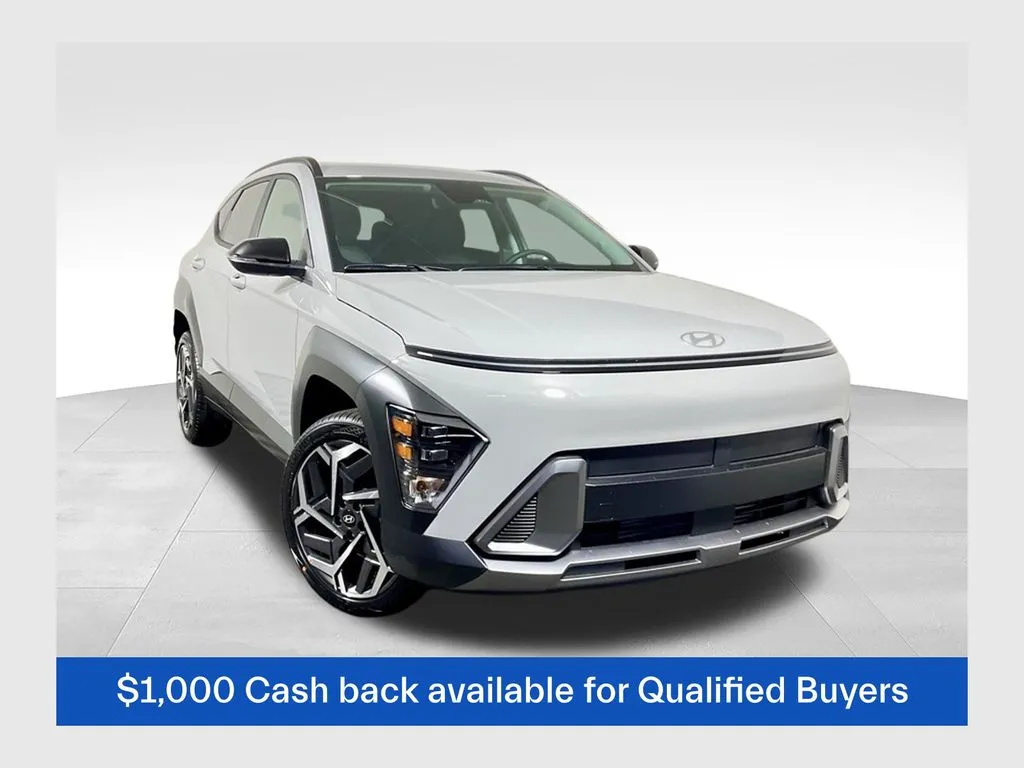 Gray 2026 Hyundai Kona SEL Premium for sale in Athens, OH