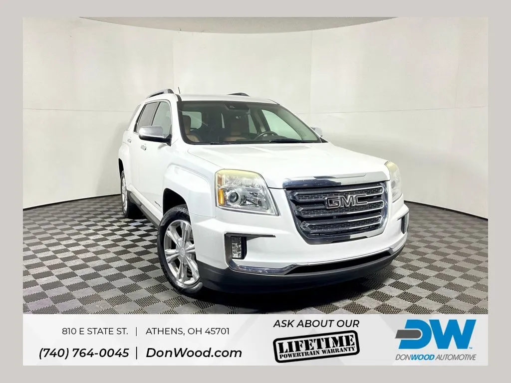White 2017 GMC Terrain SLT for sale in Athens, OH