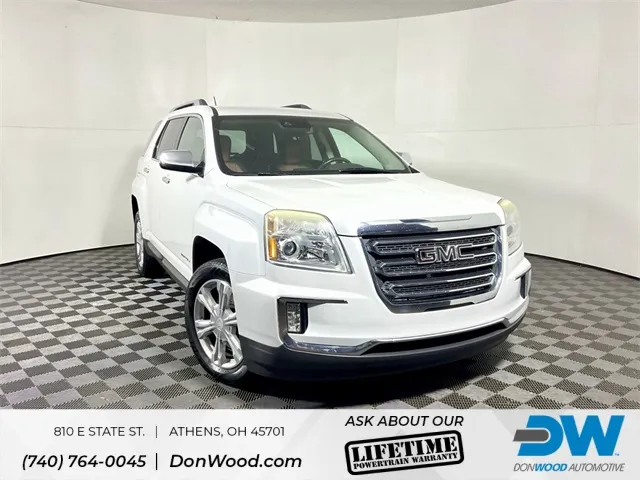 White 2017 GMC Terrain SLT for sale in Athens, OH