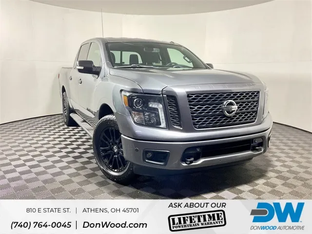 Gray 2018 Nissan Titan SV for sale in Athens, OH
