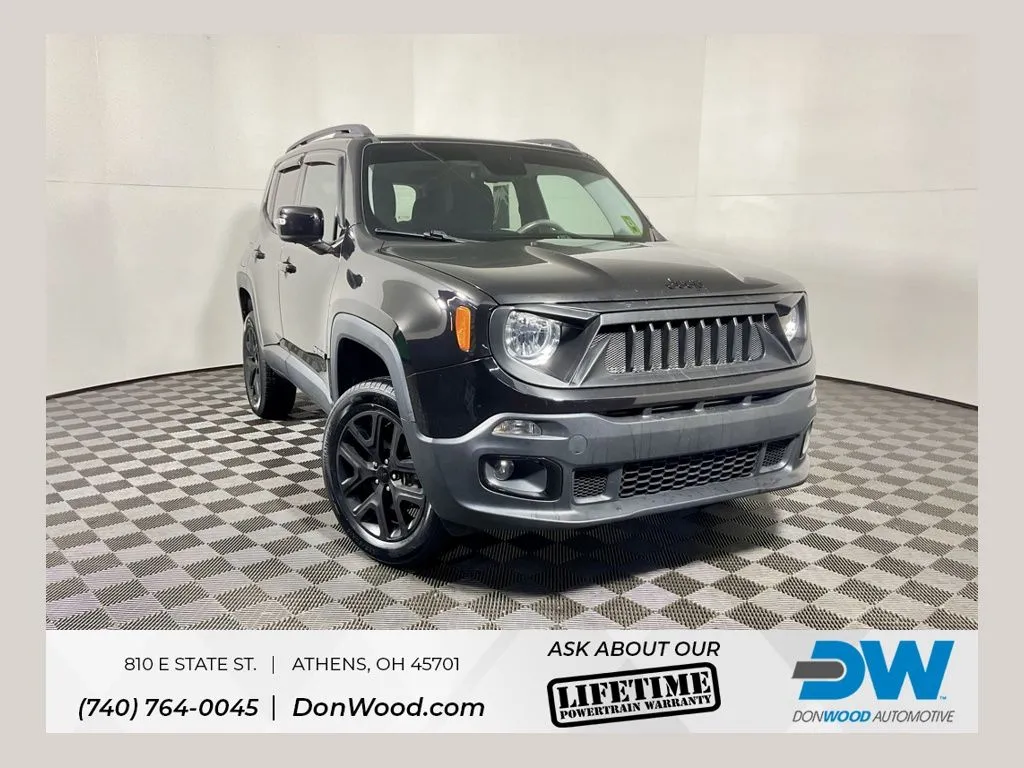 Black 2016 Jeep Renegade Latitude for sale in Athens, OH
