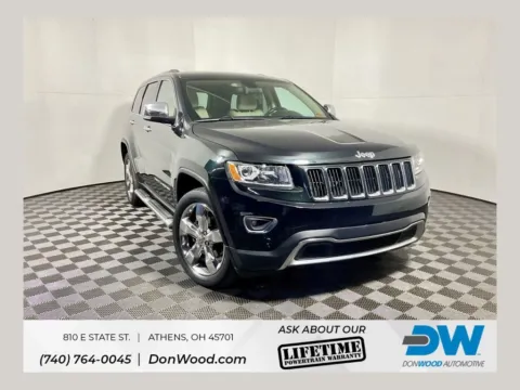 Black 2014 Jeep Grand Cherokee Limited for sale in Athens, OH