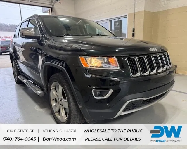 Black 2014 Jeep Grand Cherokee Limited for sale in Athens, OH