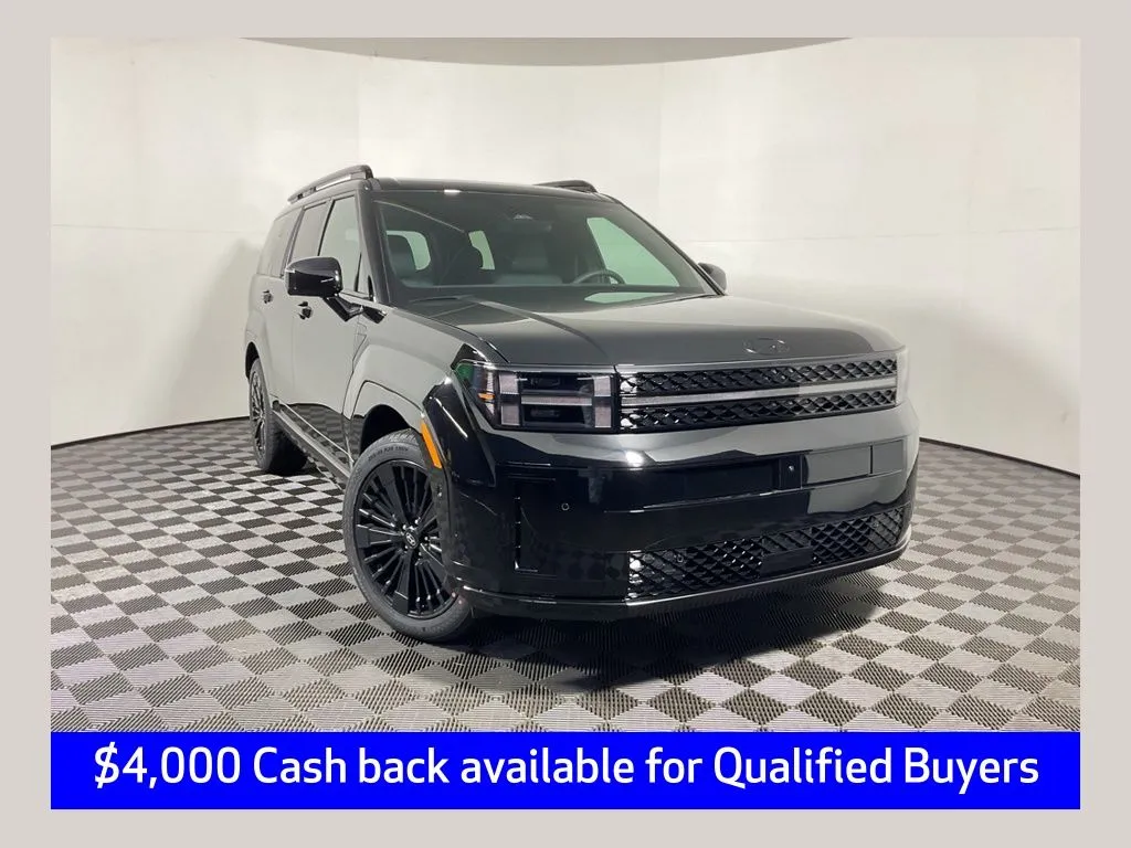 Black 2026 Hyundai Santa Fe Hybrid Calligraphy for sale in Athens, OH