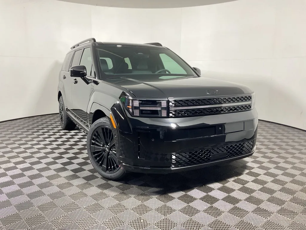 Black 2026 Hyundai Santa Fe Hybrid Calligraphy for sale in Athens, OH