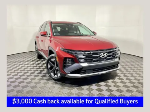 Red 2026 Hyundai Tucson SEL Premium for sale in Athens, OH