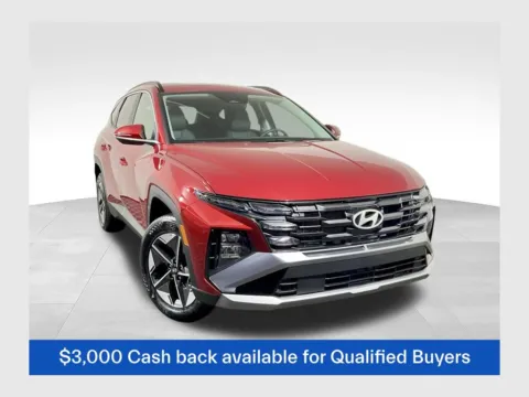 Red 2026 Hyundai Tucson SEL Premium for sale in Athens, OH