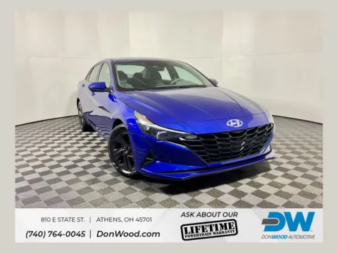 Blue 2021 Hyundai Elantra SEL for sale in Athens, OH