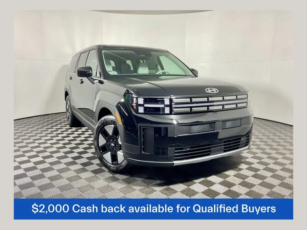 Black 2026 Hyundai Santa Fe Hybrid SE for sale in Athens, OH