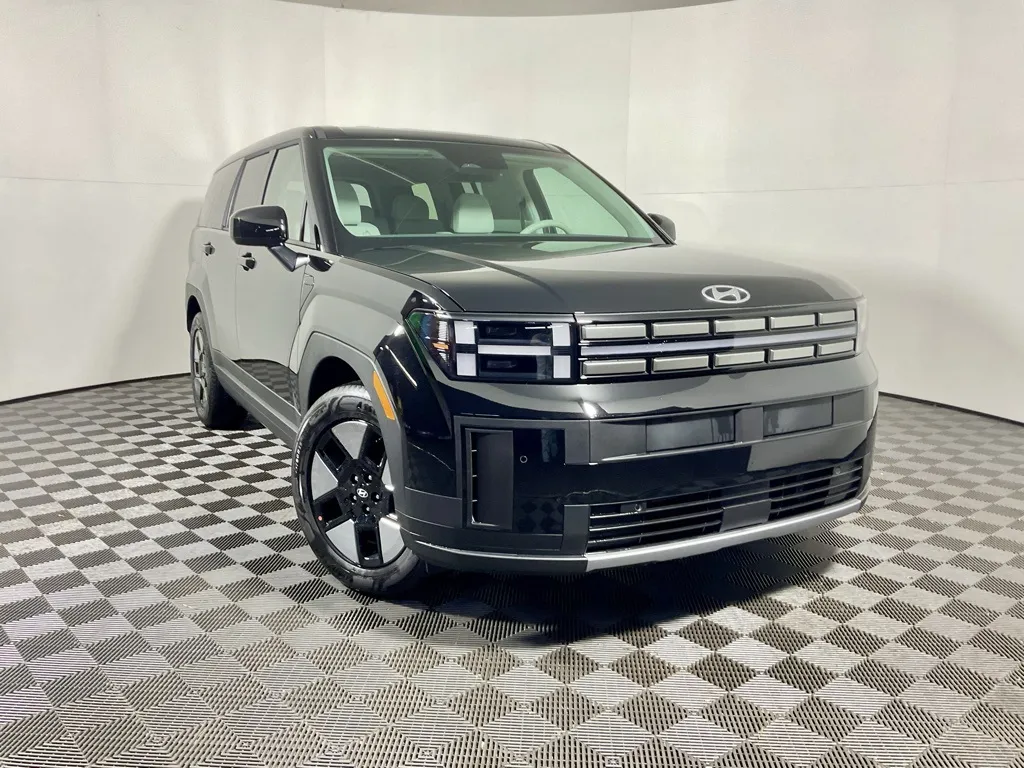 Black 2026 Hyundai Santa Fe Hybrid SE for sale in Athens, OH