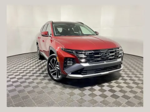 Red 2026 Hyundai Tucson Hybrid Limited for sale in Athens, OH