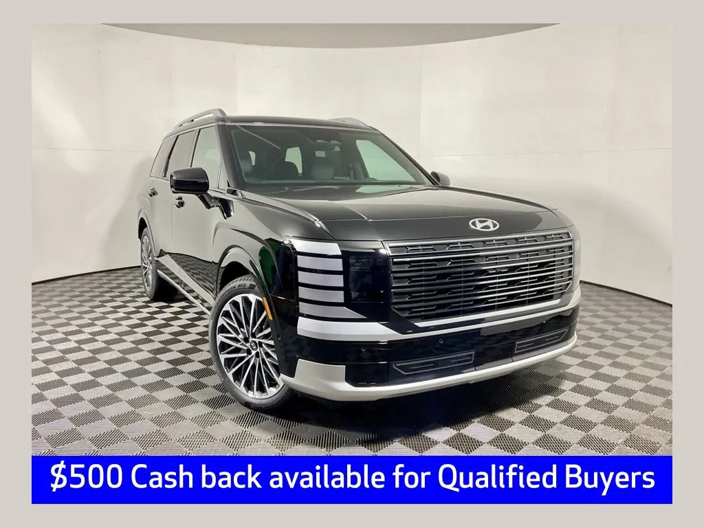 Black 2026 Hyundai Palisade Hybrid Calligraphy for sale in Athens, OH