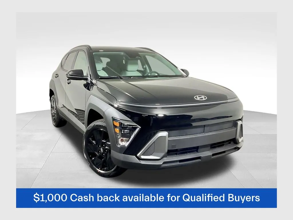 Black 2026 Hyundai Kona SEL Sport for sale in Athens, OH