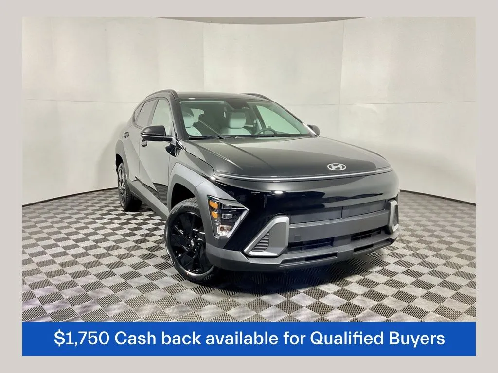 Black 2026 Hyundai Kona SEL Sport for sale in Athens, OH