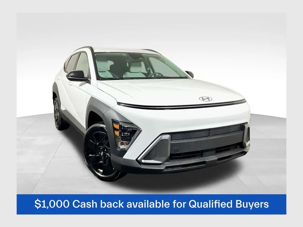 White 2026 Hyundai Kona SEL Sport for sale in Athens, OH
