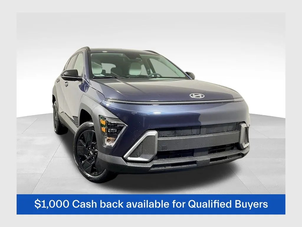 Blue 2026 Hyundai Kona SEL Sport for sale in Athens, OH