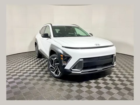 White 2026 Hyundai Kona SEL Premium for sale in Athens, OH