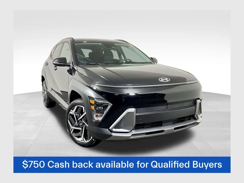 Black 2026 Hyundai Kona SEL Premium for sale in Athens, OH