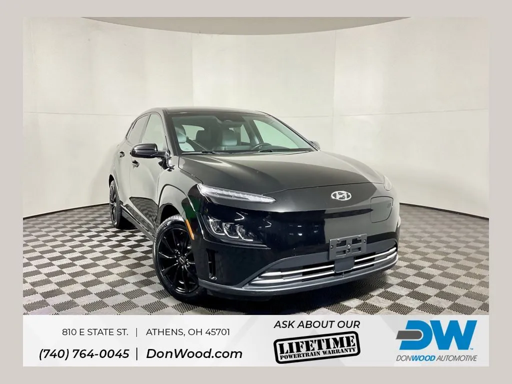 Black 2023 Hyundai Kona Electric Limited for sale in Athens, OH
