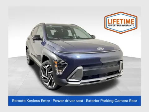 Blue 2026 Hyundai Kona SEL Premium for sale in Athens, OH