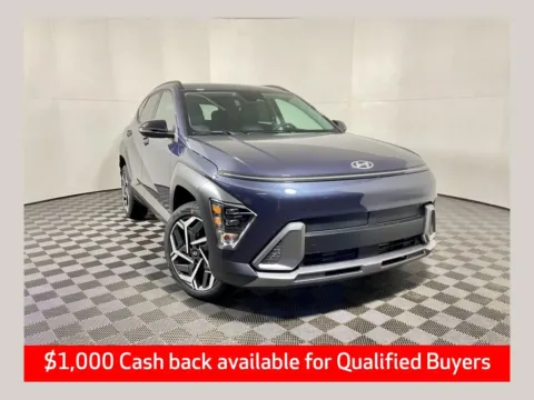 Blue 2026 Hyundai Kona SEL Premium for sale in Athens, OH