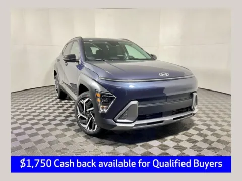 Blue 2026 Hyundai Kona SEL Premium for sale in Athens, OH