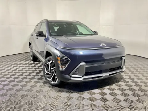 Blue 2026 Hyundai Kona SEL Premium for sale in Athens, OH
