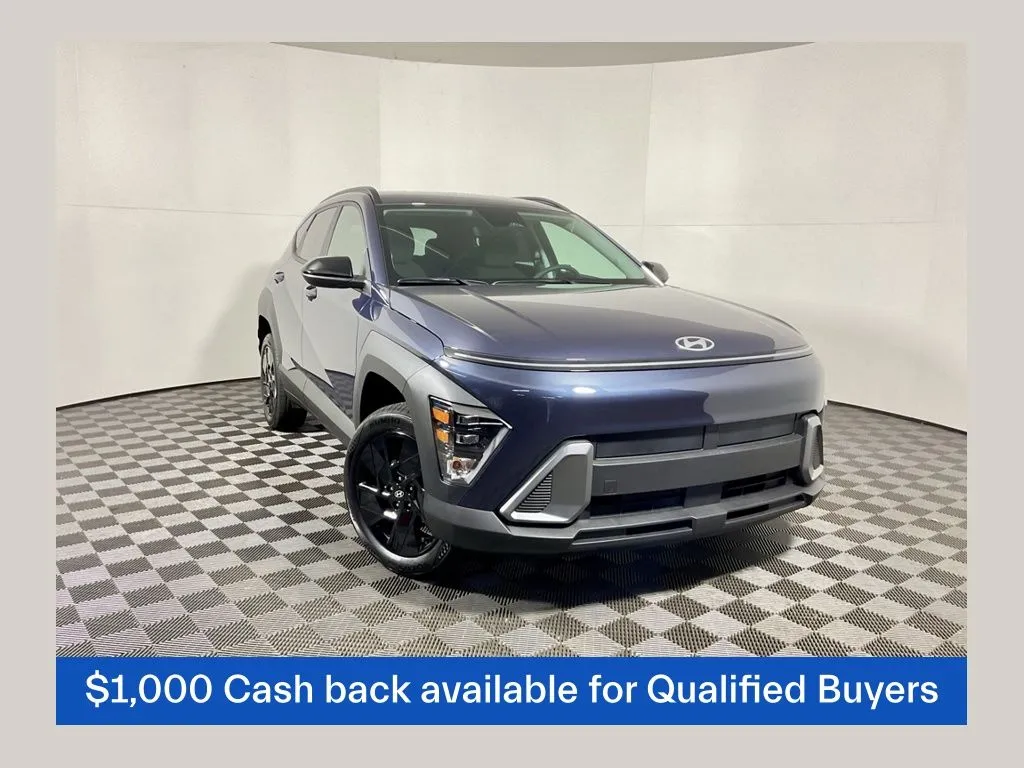 Blue 2026 Hyundai Kona SEL Sport for sale in Athens, OH