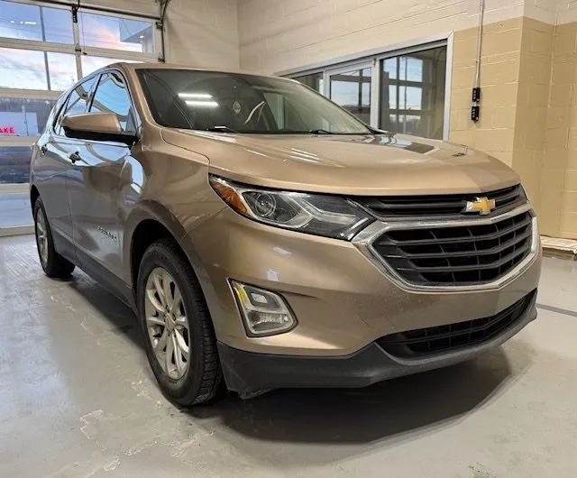 Beige 2018 Chevrolet Equinox LT for sale in Athens, OH
