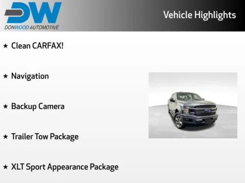 Another view of 2018 Ford F-150 XLT for sale in Athens, OH at Don Wood Hyundai