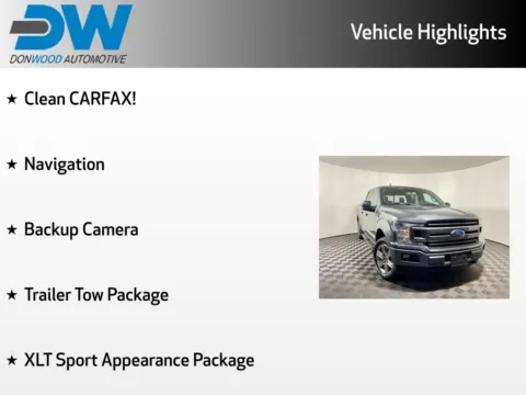 Another view of 2018 Ford F-150 XLT for sale in Athens, OH at Don Wood Hyundai