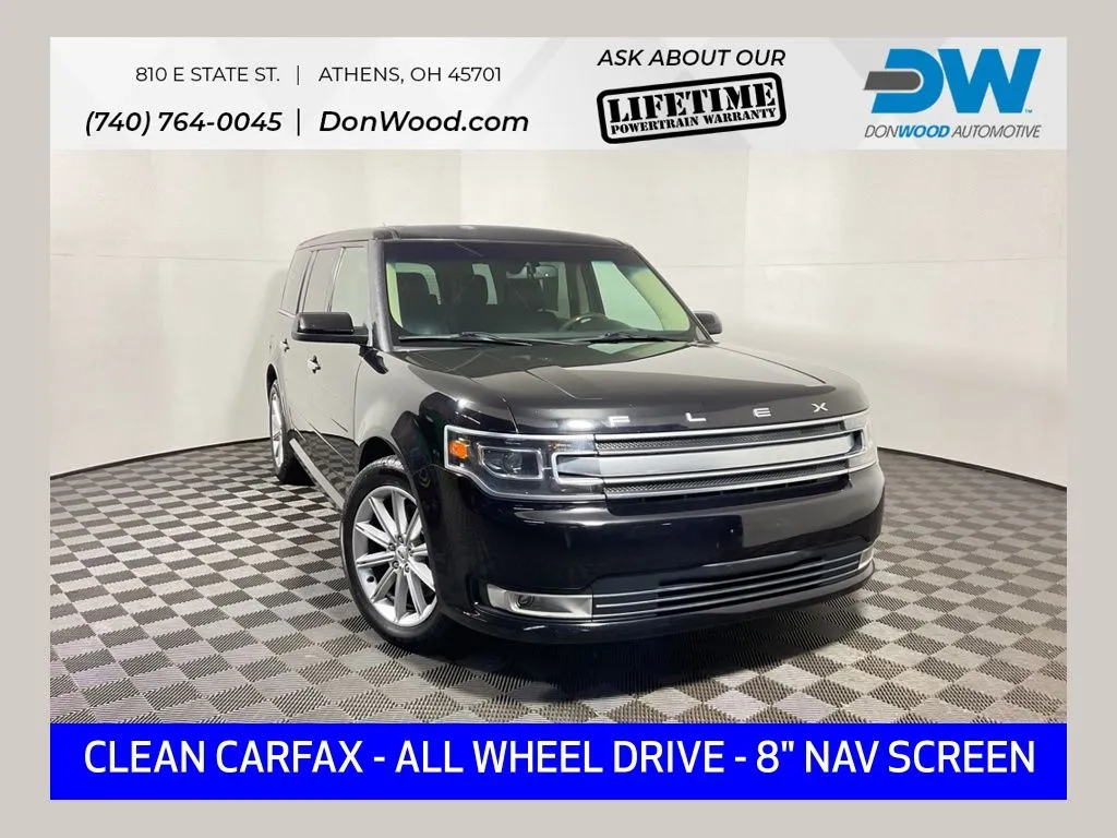 Black 2019 Ford Flex Limited for sale in Athens, OH