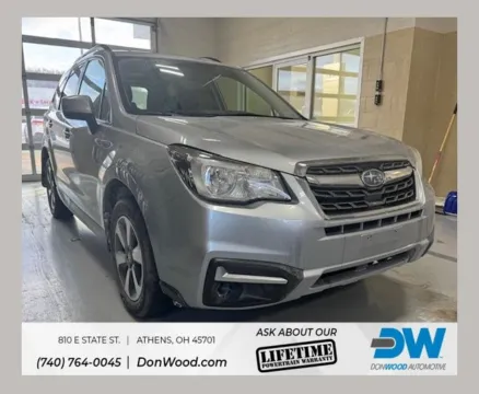 Silver 2017 Subaru Forester 2.5i Premium for sale in Athens, OH