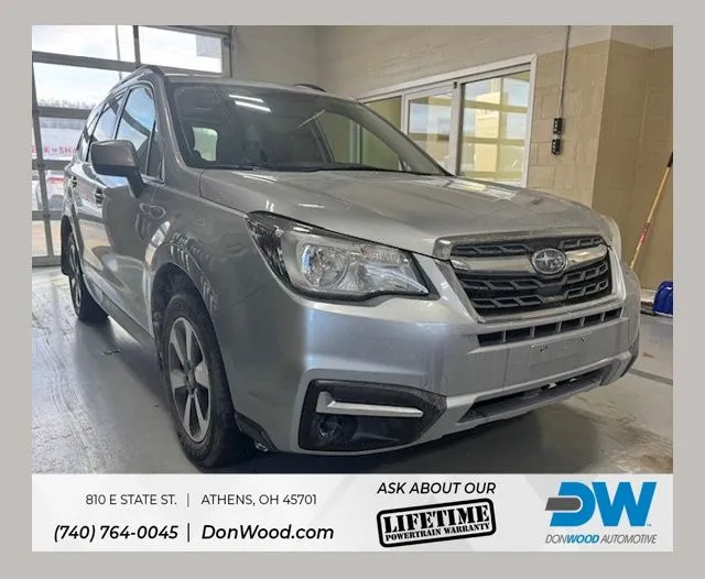 Silver 2017 Subaru Forester 2.5i Premium for sale in Athens, OH