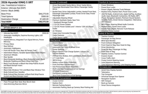 Another view of 2026 Hyundai IONIQ 5 XRT for sale in Athens, OH at Don Wood Hyundai