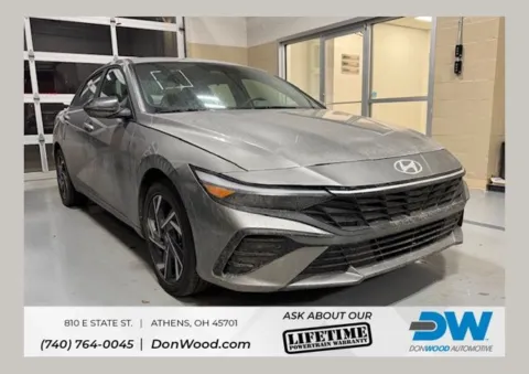 Gray 2025 Hyundai Elantra Hybrid SEL Sport for sale in Athens, OH