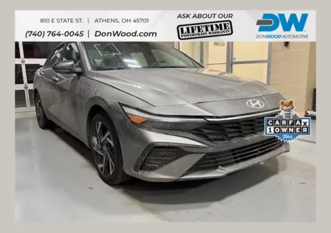 Gray 2025 Hyundai Elantra Hybrid SEL Sport for sale in Athens, OH