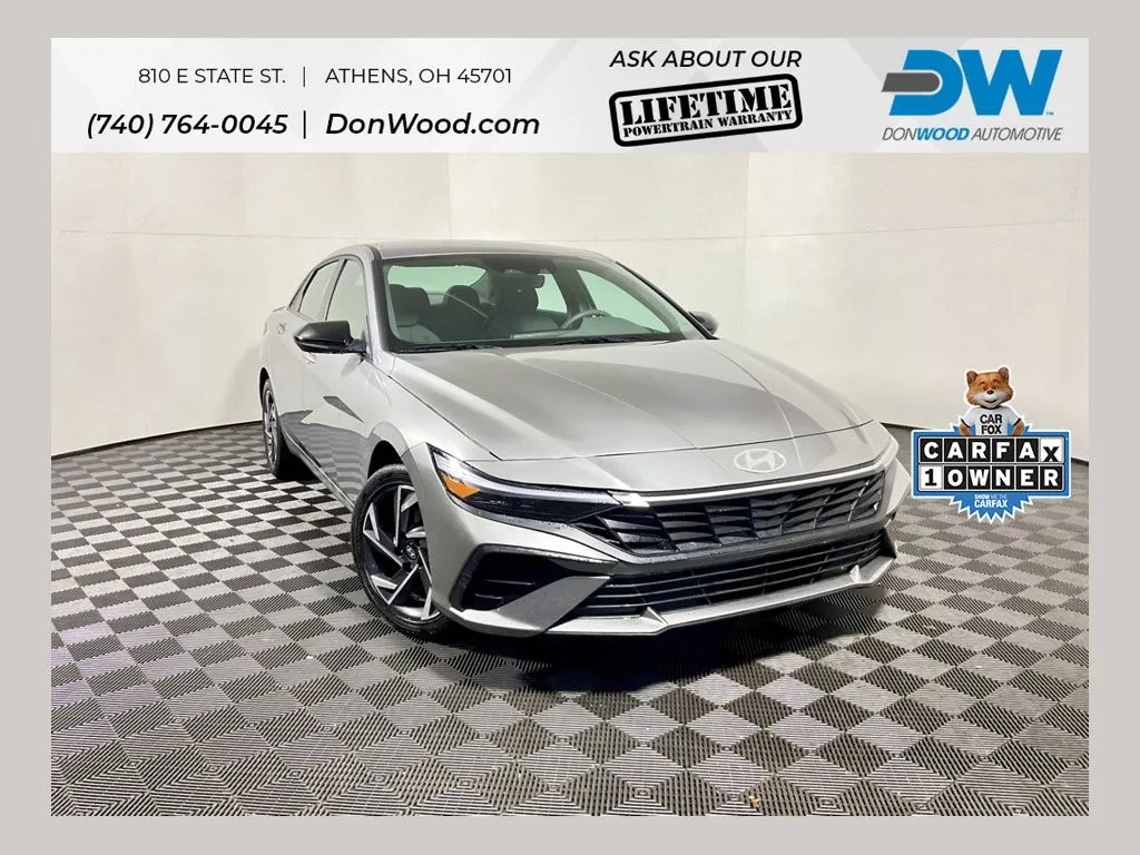 Gray 2025 Hyundai Elantra Hybrid SEL Sport for sale in Athens, OH
