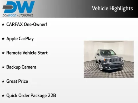 Another view of 2022 Jeep Renegade Latitude for sale in Athens, OH at Don Wood Hyundai