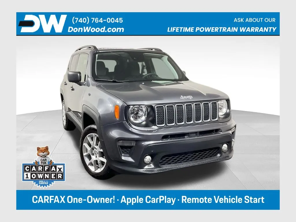 Gray 2022 Jeep Renegade Latitude for sale in Athens, OH
