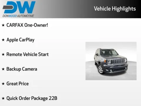 Another view of 2022 Jeep Renegade Latitude for sale in Athens, OH at Don Wood Hyundai