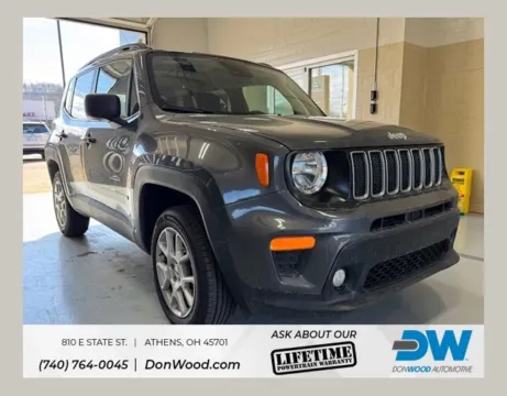 Gray 2022 Jeep Renegade Latitude for sale in Athens, OH