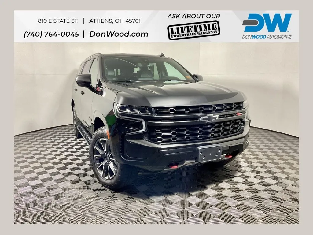 Black 2021 Chevrolet Tahoe Z71 for sale in Athens, OH