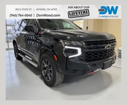 Black 2021 Chevrolet Tahoe Z71 for sale in Athens, OH