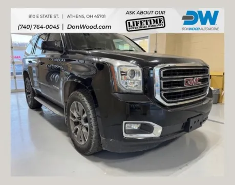 Black 2018 GMC Yukon SLT for sale in Athens, OH