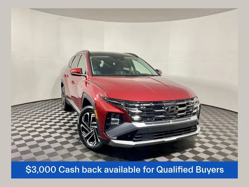 Red 2026 Hyundai Tucson Limited for sale in Athens, OH