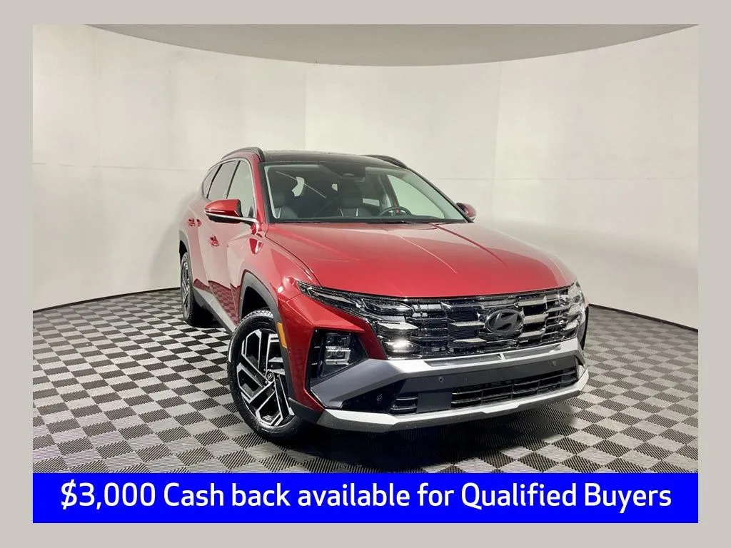 Red 2026 Hyundai Tucson Limited for sale in Athens, OH