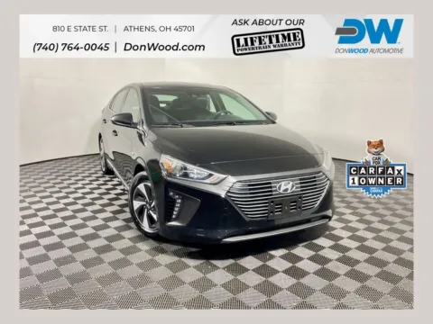 Black 2018 Hyundai Ioniq Hybrid SEL for sale in Athens, OH